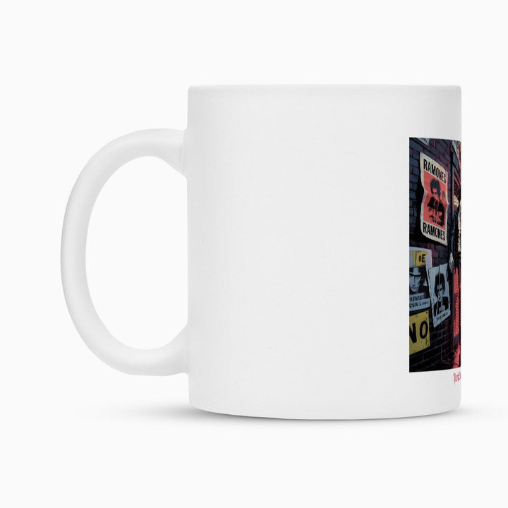 No Future Alley – Punk im Neonregen - Tasse | Mug | Dark Shadows Arts