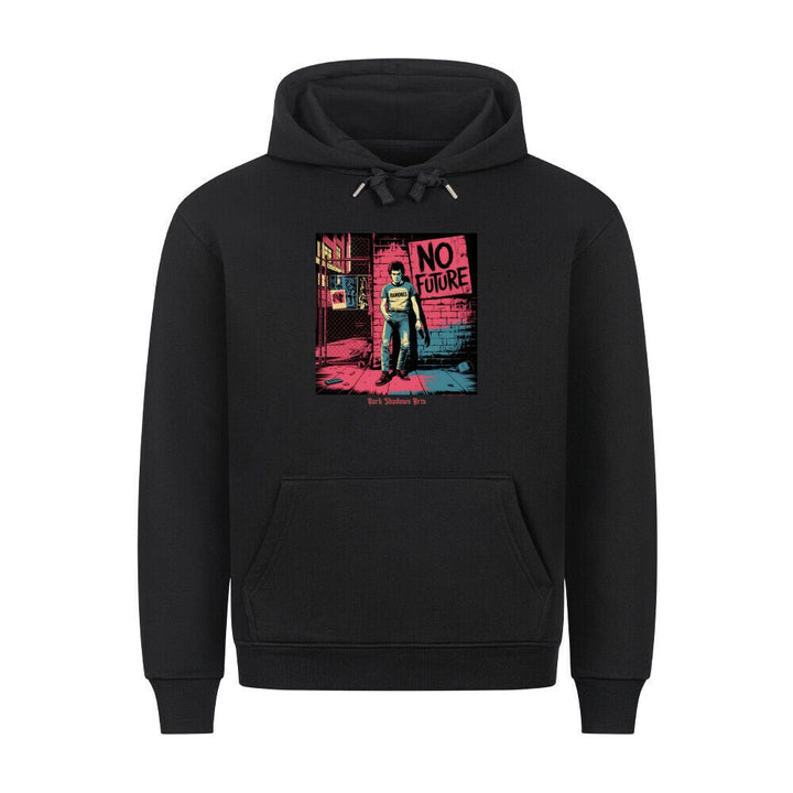 No Future – Rebellion in Rot & Beton - HigherBlanks Premium Hoodie | Hoodie | Dark Shadows Arts