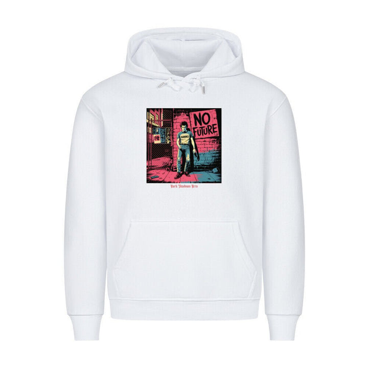 No Future – Rebellion in Rot & Beton - HigherBlanks Premium Hoodie | Hoodie | Dark Shadows Arts