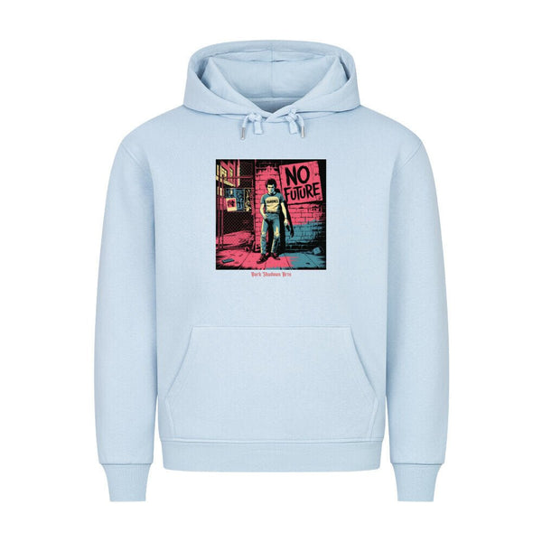 No Future – Rebellion in Rot & Beton - HigherBlanks Premium Hoodie | Hoodie | Dark Shadows Arts
