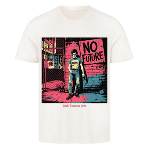 No Future – Rebellion in Rot & Beton - HigherBlanks Premium T-Shirt | T-Shirt | Dark Shadows Arts