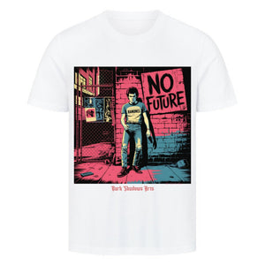 No Future – Rebellion in Rot & Beton - HigherBlanks Premium T-Shirt | T-Shirt | Dark Shadows Arts