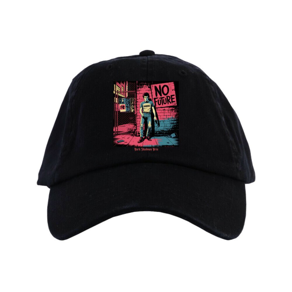 No Future – Rebellion in Rot & Beton - Organic Cap | Cap | Dark Shadows Arts