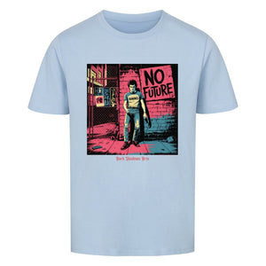No Future – Rebellion in Rot & Beton - Premium Organic Shirt Kids | T-Shirt | Dark Shadows Arts