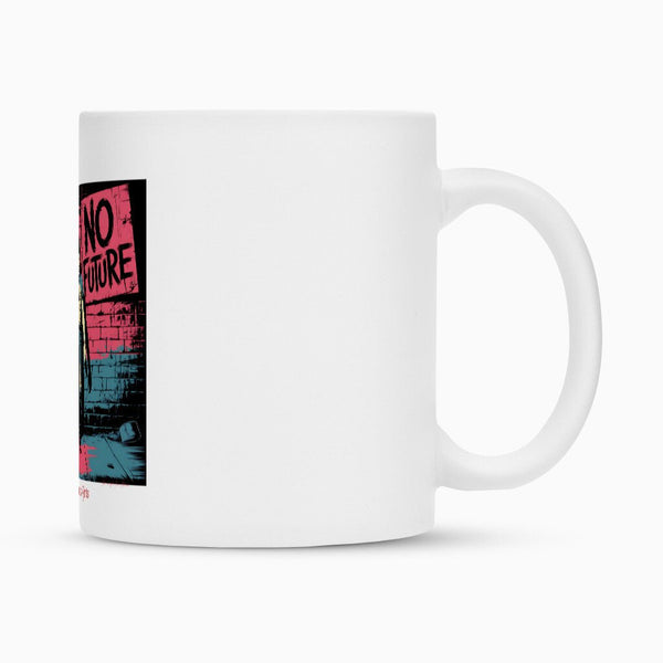 No Future – Rebellion in Rot & Beton - Tasse | Mug | Dark Shadows Arts