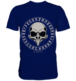 Nordic Raven Skull – Mystisches Design für Fans nordischer Ästhetik - Premium Shirt | Unisex - Shirts | Dark Shadows Arts