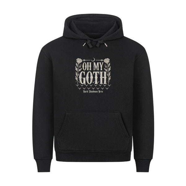 Oh My Goth – Dark Humor & Bat Style - HigherBlanks Premium Hoodie | Hoodie | Dark Shadows Arts