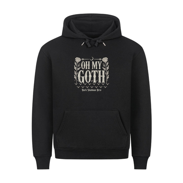 Oh My Goth – Dark Humor & Bat Style - HigherBlanks Premium Hoodie | Hoodie | Dark Shadows Arts