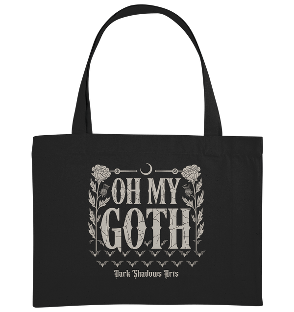 Oh My Goth – Dark Humor & Bat Style - Organic Shopping - Bag - Organic Shopping - Bag | Taschen | Dark Shadows Arts