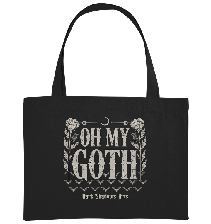 Oh My Goth – Dark Humor & Bat Style - Organic Shopping - Bag - Organic Shopping - Bag | Taschen | Dark Shadows Arts