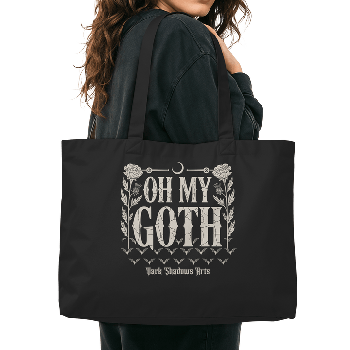 Oh My Goth – Dark Humor & Bat Style - Organic Shopping - Bag - Organic Shopping - Bag | Taschen | Dark Shadows Arts