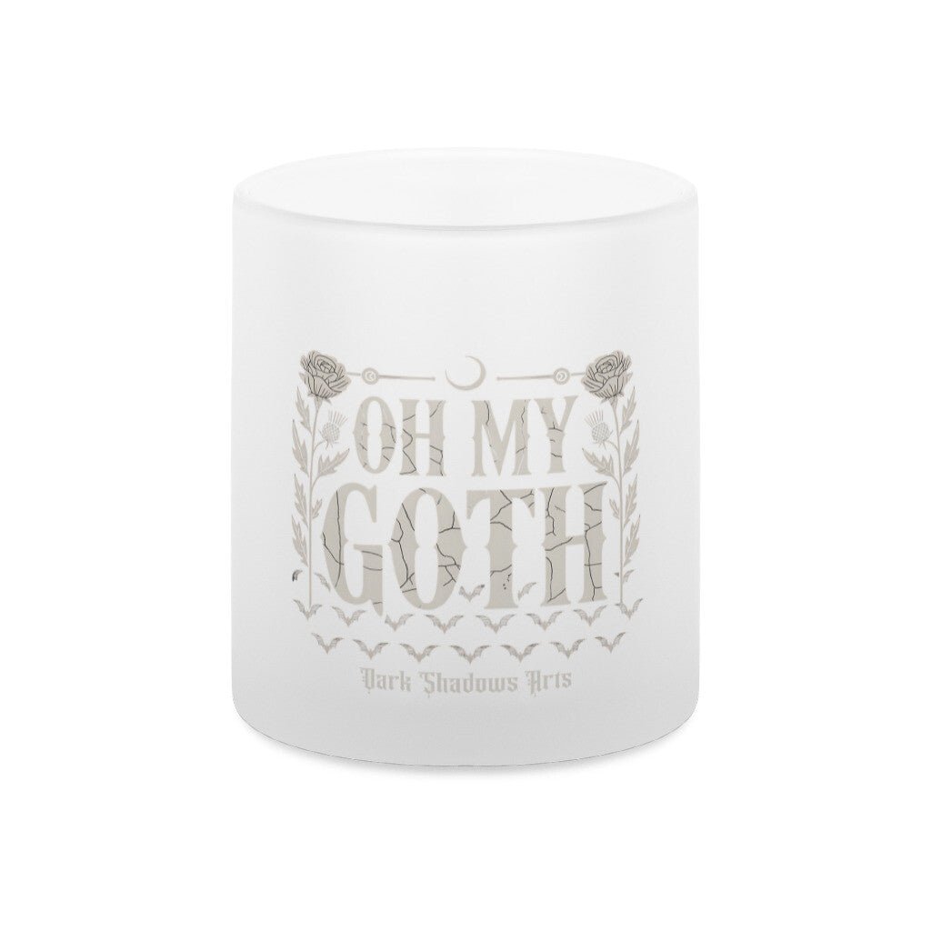 Oh My Goth – Dark Humor & Bat Style - Teelichthalter satiniert | Mug | Dark Shadows Arts