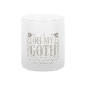 Oh My Goth – Dark Humor & Bat Style - Teelichthalter satiniert | Mug | Dark Shadows Arts