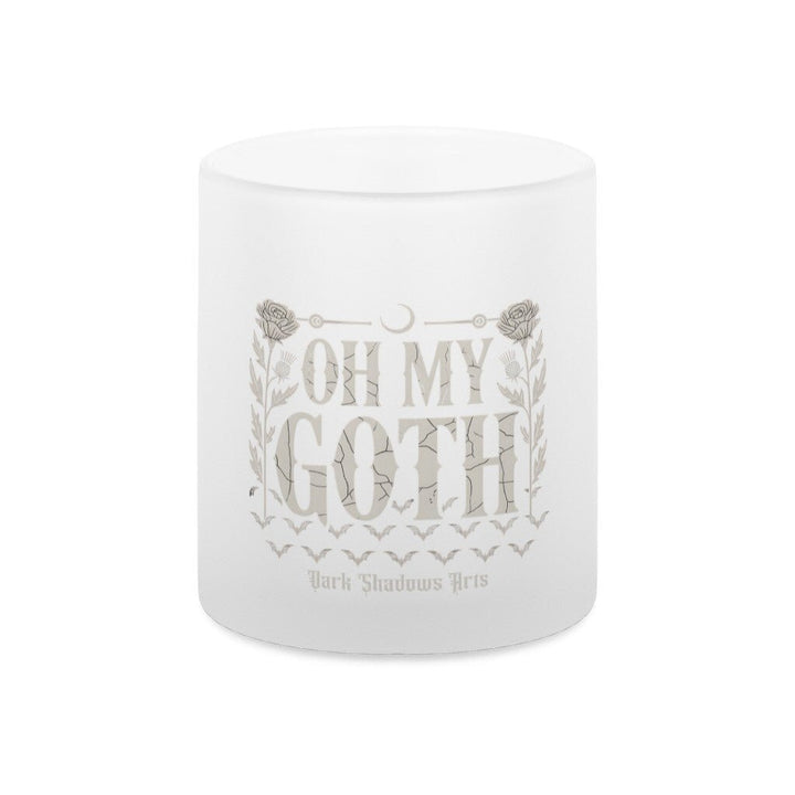 Oh My Goth – Dark Humor & Bat Style - Teelichthalter satiniert | Mug | Dark Shadows Arts
