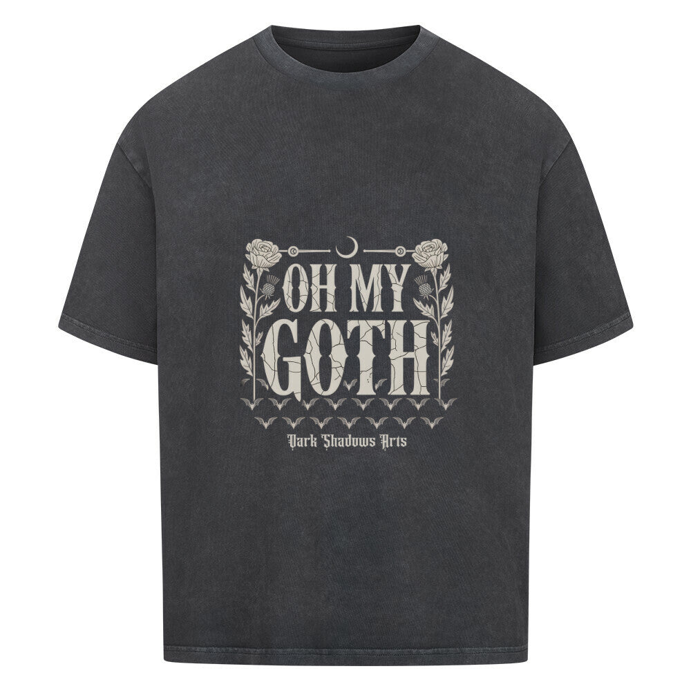 Oh My Goth – Dark Humor & Bat Style - VACANCY Oversized Shirt | T-Shirt | Dark Shadows Arts