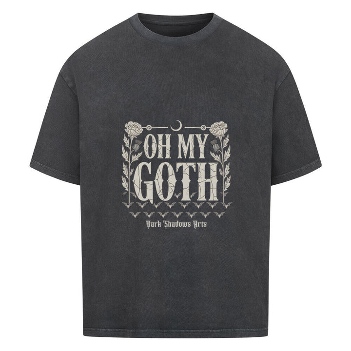 Oh My Goth – Dark Humor & Bat Style - VACANCY Oversized Shirt | T-Shirt | Dark Shadows Arts