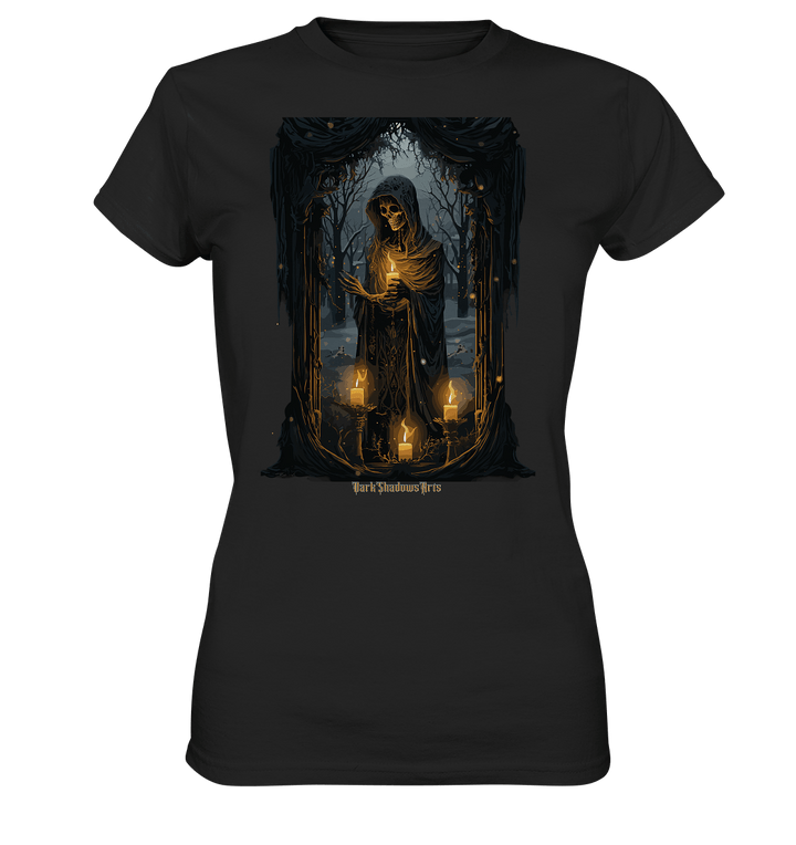 Ornate Candles Illuminating – Dunkle Eleganz - Ladies Premium Shirt | Lady - Shirts | Dark Shadows Arts