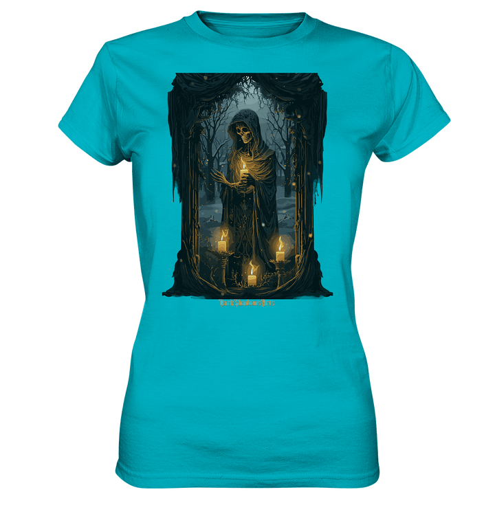 Ornate Candles Illuminating – Dunkle Eleganz - Ladies Premium Shirt | Lady - Shirts | Dark Shadows Arts