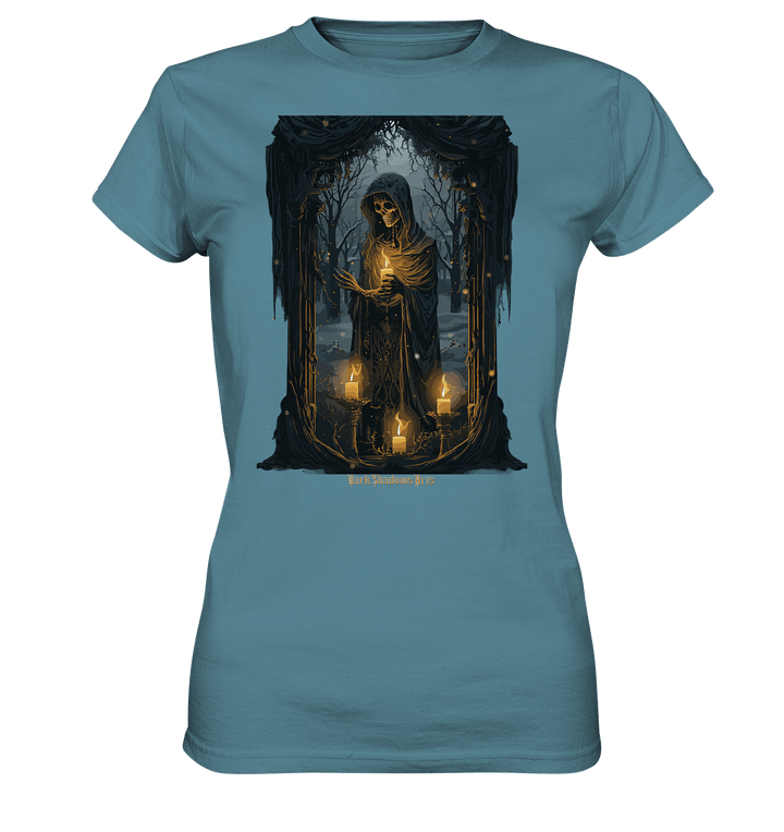 Ornate Candles Illuminating – Dunkle Eleganz - Ladies Premium Shirt | Lady - Shirts | Dark Shadows Arts