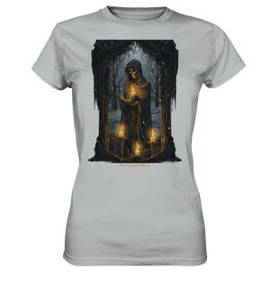 Ornate Candles Illuminating – Dunkle Eleganz - Ladies Premium Shirt | Lady - Shirts | Dark Shadows Arts
