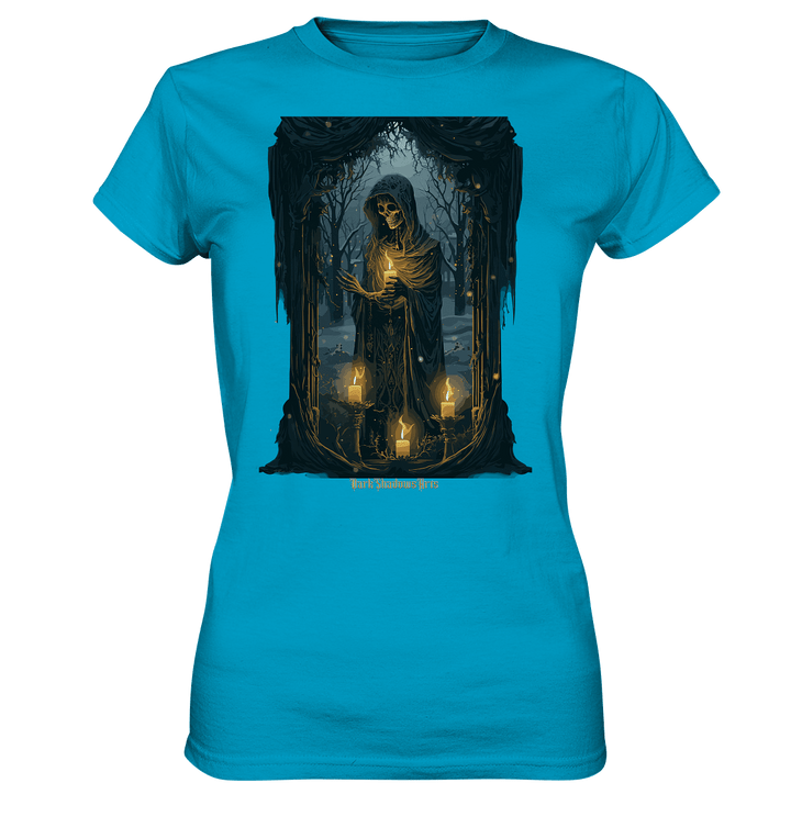 Ornate Candles Illuminating – Dunkle Eleganz - Ladies Premium Shirt | Lady - Shirts | Dark Shadows Arts
