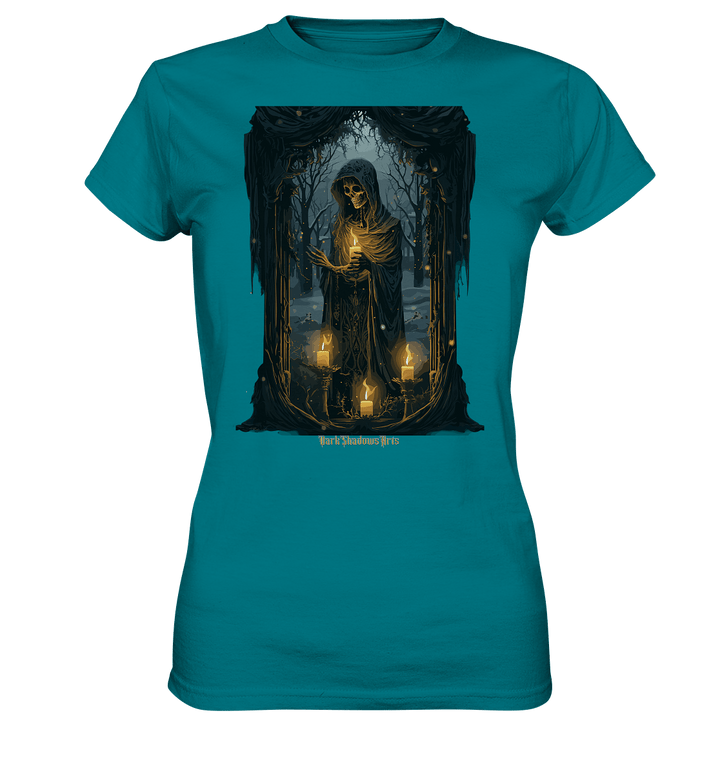 Ornate Candles Illuminating – Dunkle Eleganz - Ladies Premium Shirt | Lady - Shirts | Dark Shadows Arts