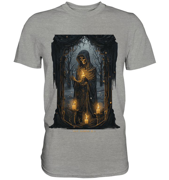Ornate Candles Illuminating – Dunkle Eleganz - Premium Shirt | Unisex - Shirts | Dark Shadows Arts