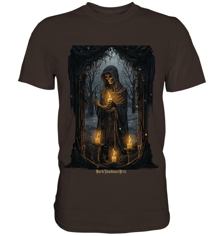 Ornate Candles Illuminating – Dunkle Eleganz - Premium Shirt | Unisex - Shirts | Dark Shadows Arts
