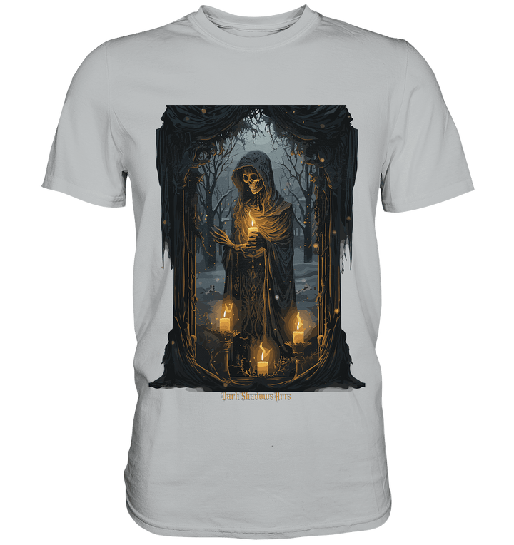 Ornate Candles Illuminating – Dunkle Eleganz - Premium Shirt | Unisex - Shirts | Dark Shadows Arts