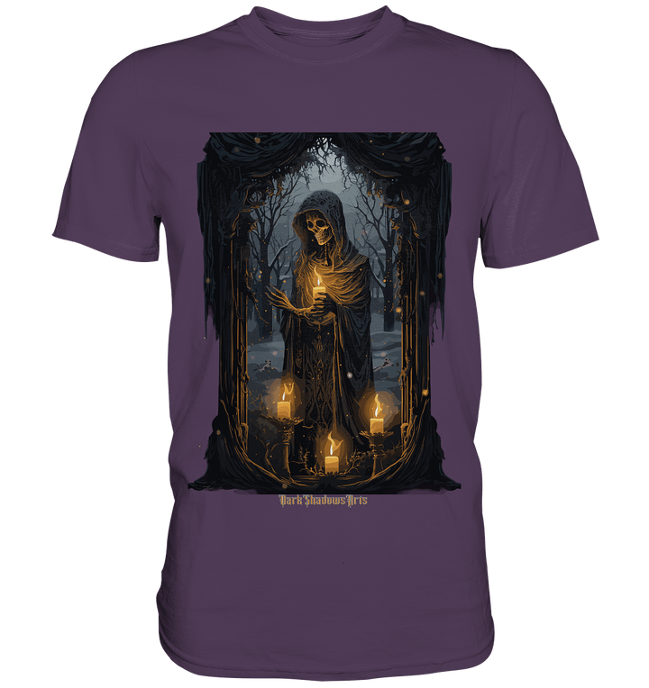 Ornate Candles Illuminating – Dunkle Eleganz - Premium Shirt | Unisex - Shirts | Dark Shadows Arts