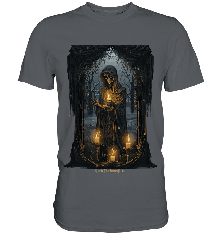 Ornate Candles Illuminating – Dunkle Eleganz - Premium Shirt | Unisex - Shirts | Dark Shadows Arts