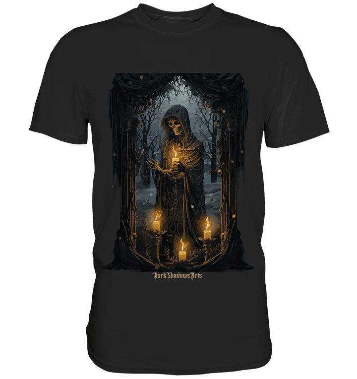 Ornate Candles Illuminating – Dunkle Eleganz - Premium Shirt | Unisex - Shirts | Dark Shadows Arts