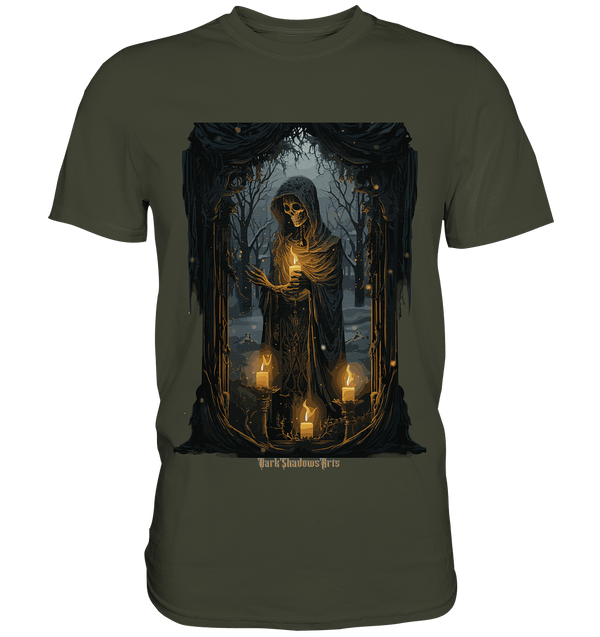 Ornate Candles Illuminating – Dunkle Eleganz - Premium Shirt | Unisex - Shirts | Dark Shadows Arts