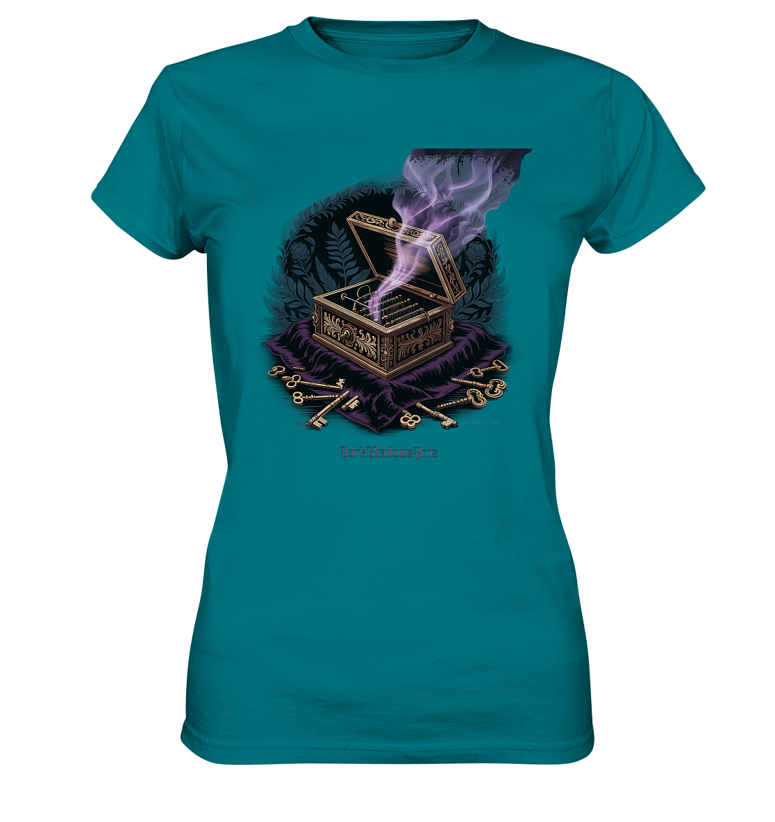 Pandoras Schlüssel - Die düstere Truhe der verlorenen Geheimnisse - Ladies Premium Shirt | Lady - Shirts | Dark Shadows Arts
