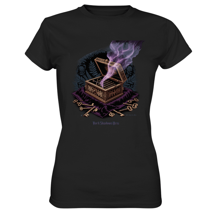 Pandoras Schlüssel - Die düstere Truhe der verlorenen Geheimnisse - Ladies Premium Shirt | Lady - Shirts | Dark Shadows Arts