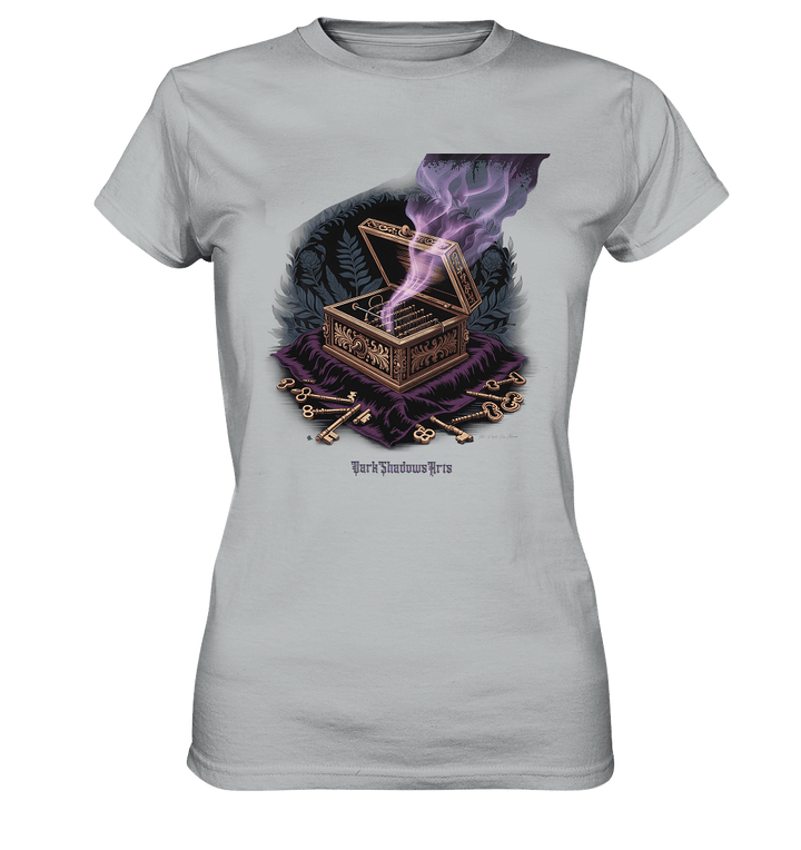 Pandoras Schlüssel - Die düstere Truhe der verlorenen Geheimnisse - Ladies Premium Shirt | Lady - Shirts | Dark Shadows Arts