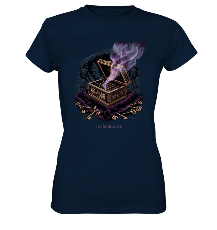 Pandoras Schlüssel - Die düstere Truhe der verlorenen Geheimnisse - Ladies Premium Shirt | Lady - Shirts | Dark Shadows Arts