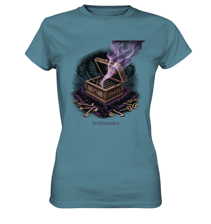 Pandoras Schlüssel - Die düstere Truhe der verlorenen Geheimnisse - Ladies Premium Shirt | Lady - Shirts | Dark Shadows Arts