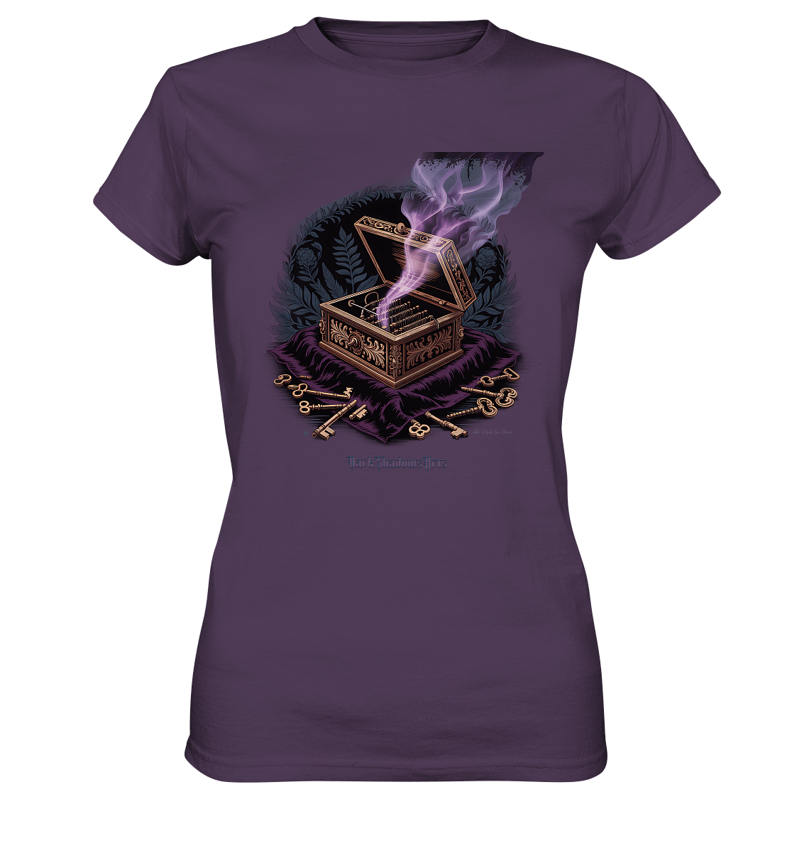 Pandoras Schlüssel - Die düstere Truhe der verlorenen Geheimnisse - Ladies Premium Shirt | Lady - Shirts | Dark Shadows Arts