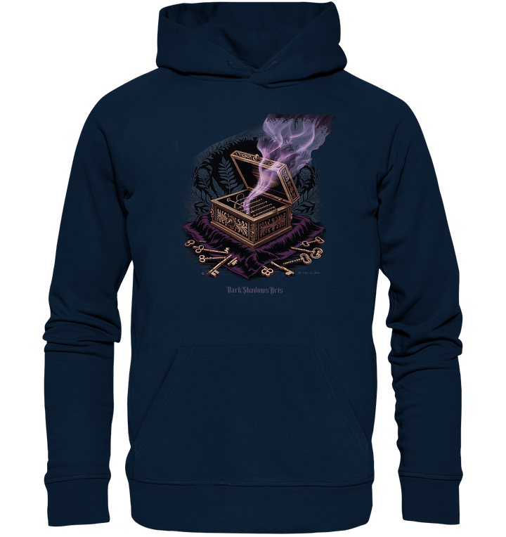 Pandoras Schlüssel - Die düstere Truhe der verlorenen Geheimnisse - Organic Hoodie | Hoodies | Dark Shadows Arts