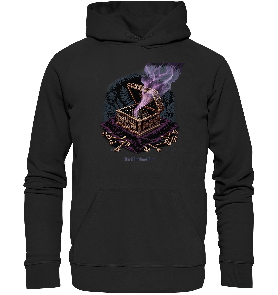 Pandoras Schlüssel - Die düstere Truhe der verlorenen Geheimnisse - Organic Hoodie | Hoodies | Dark Shadows Arts
