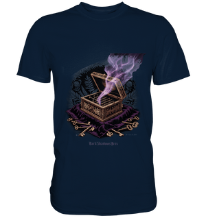 Pandoras Schlüssel - Die düstere Truhe der verlorenen Geheimnisse - Premium Shirt | Unisex - Shirts | Dark Shadows Arts