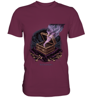 Pandoras Schlüssel - Die düstere Truhe der verlorenen Geheimnisse - Premium Shirt | Unisex - Shirts | Dark Shadows Arts