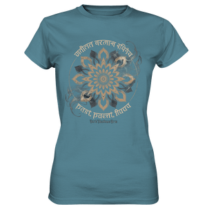 Past Present Future - Mystische Mandala - Symbolik der Zeit - Ladies Premium Shirt | Lady - Shirts | Dark Shadows Arts