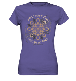 Past Present Future - Mystische Mandala - Symbolik der Zeit - Ladies Premium Shirt | Lady - Shirts | Dark Shadows Arts