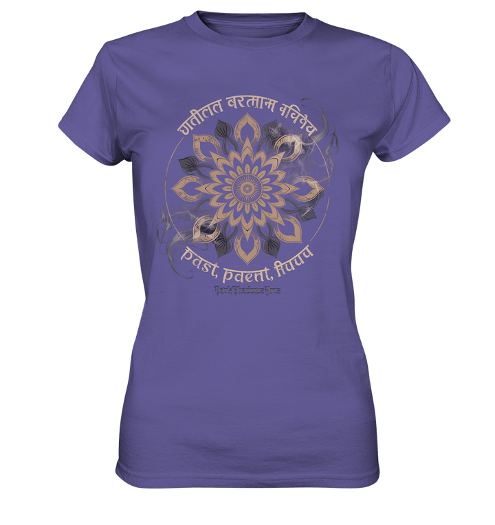 Past Present Future - Mystische Mandala - Symbolik der Zeit - Ladies Premium Shirt | Lady - Shirts | Dark Shadows Arts