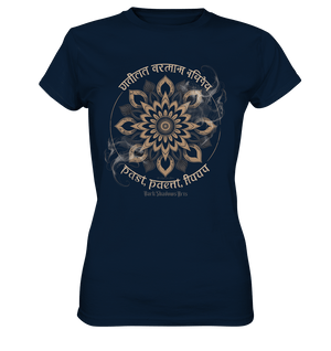 Past Present Future - Mystische Mandala - Symbolik der Zeit - Ladies Premium Shirt | Lady - Shirts | Dark Shadows Arts