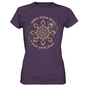 Past Present Future - Mystische Mandala - Symbolik der Zeit - Ladies Premium Shirt | Lady - Shirts | Dark Shadows Arts