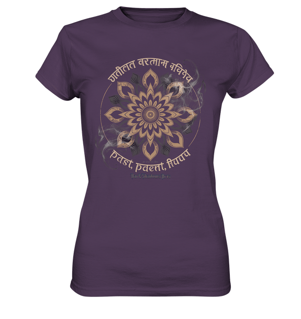 Past Present Future - Mystische Mandala - Symbolik der Zeit - Ladies Premium Shirt | Lady - Shirts | Dark Shadows Arts