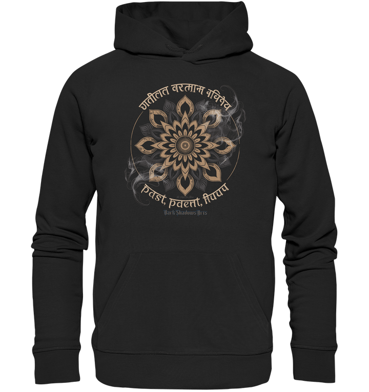 Past Present Future - Mystische Mandala - Symbolik der Zeit - Organic Hoodie | Hoodies | Dark Shadows Arts
